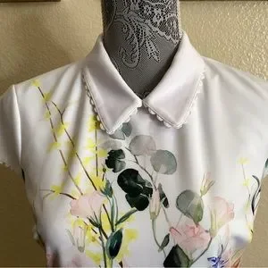 Ted Baker Charsy floral ponte dress